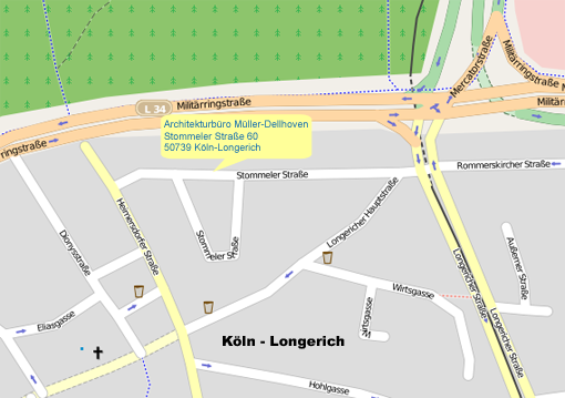 Karte von Longerich
